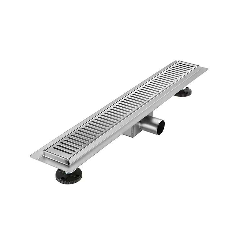 24 بوصة حديث قابل للتعديل 304 الفولاذ المقاوم للصدأ الخطي دش استنزاف شفة الشعر تصفية للحمام المطبخ الفندق والمنزل