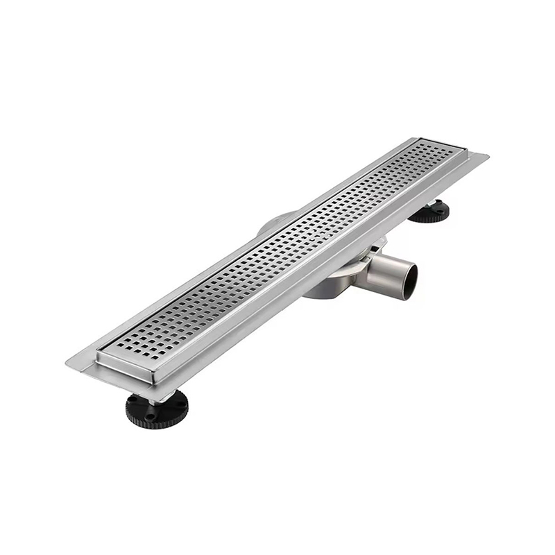 الحديث 304 الفولاذ المقاوم للصدأ 360 درجة الخطي دش استنزاف شفة صر 20 بوصة الشعر مصفاة الفلتر للمنزل الفنادق الحمامات